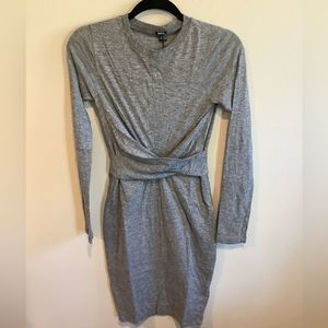 Monrow Granite Wrap Dress NWT